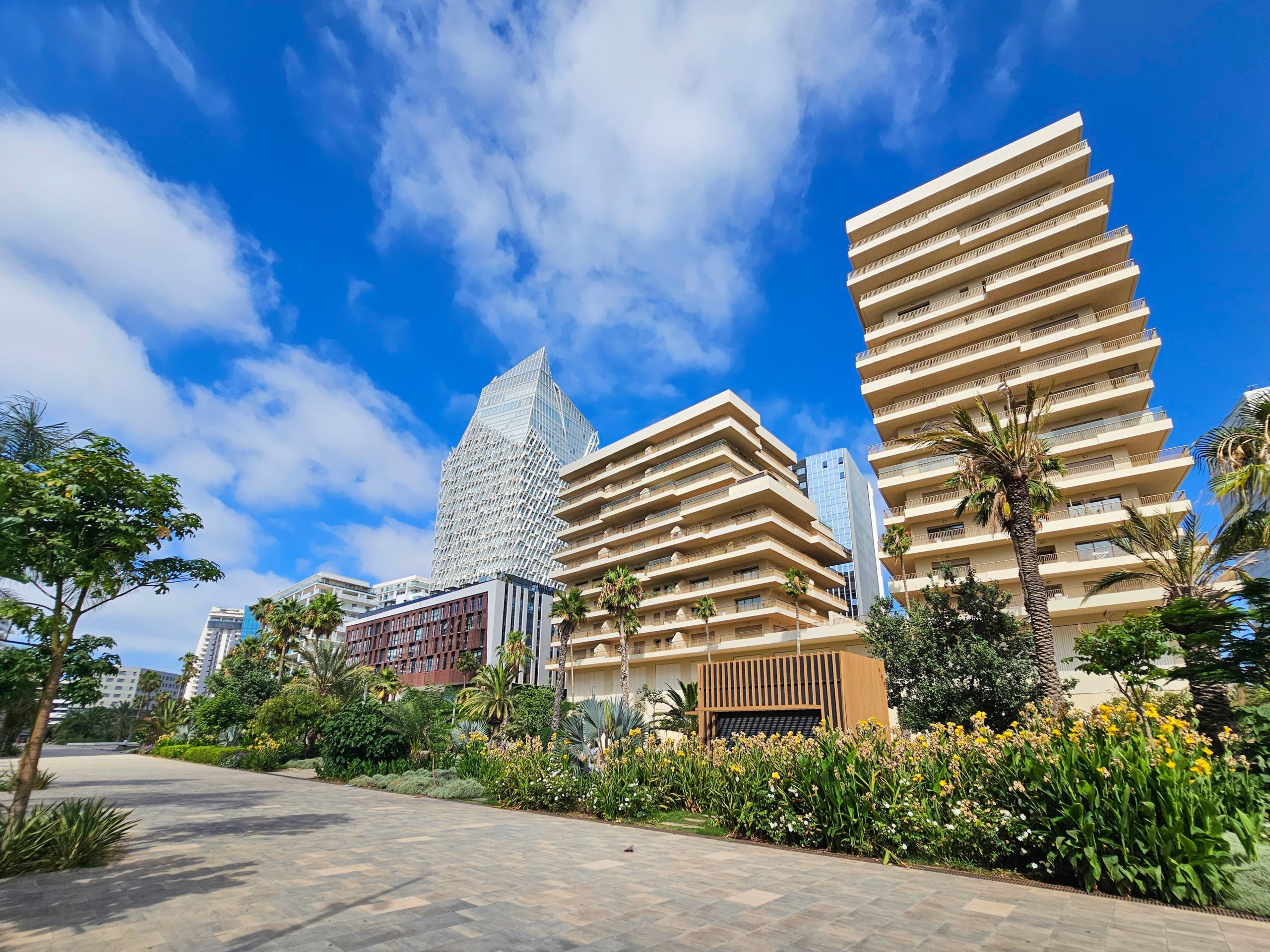 Modern commercial and residential real estate development in Casablanca Morocco